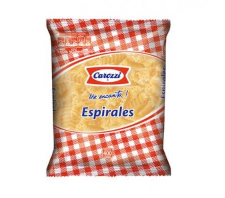 FIDEOS CAROZZI  ESPIRAL 400 GR