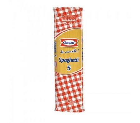 FIDEOS CAROZZI  SPAGHETTI Nº5*400 GR