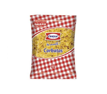 FIDEOS CAROZZI CORBATA 400 GR
