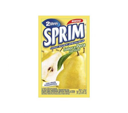 SPRIM JUGO 2L PERA  25GR