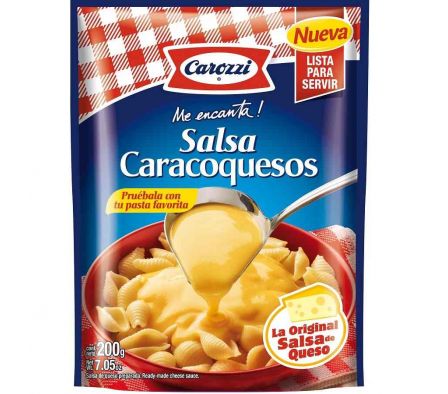 SALSA CAROZZI CARACOQUESOS  200 GR 
