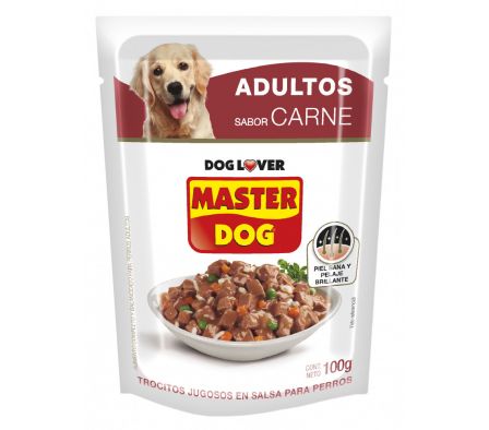 ALIM.P/PERRO TROCITOS MASTER DOG ADULTO 100GR