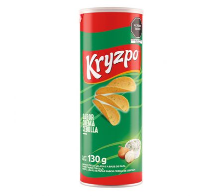 PAPAS FRITAS KRYZPO CREMA CEBOLLA 130GR