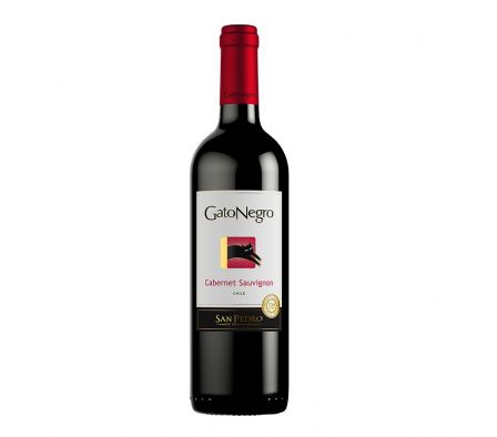VINO SAN PEDRO GATO NEGRO CAB. SAUV. 750ML