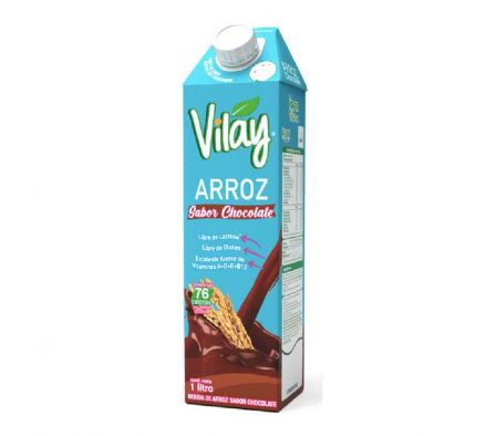 BEBIDA DE ARROZ  VILAY CHOCOLATE 1 LT