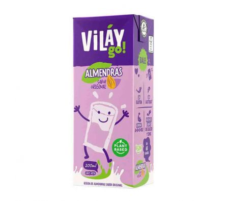 BEBIDA DE ALMENDRAS VILAY ORIGINAL 200 ML