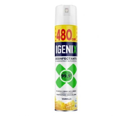DESINFECTANTE AER. IGENIX VAINILLA 480CC