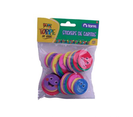 STICKS DE CARITAS GOMA EVA TORRE 
