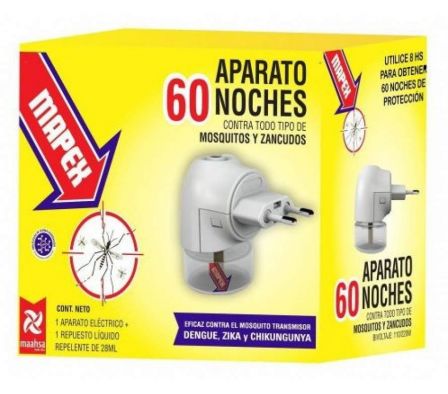 MAPEX 60 NOCHES CALENTADOR ELECTRICO DOBLE USO
