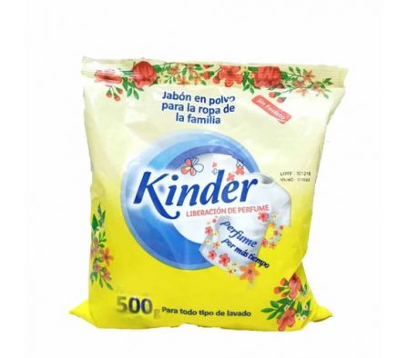 JABON EN POLVO KINDER LIBERACION DE PERFUME 500GR
