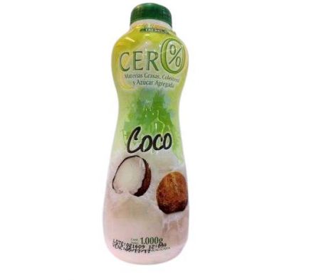 TREBOL YOGURT CERO BOT. SAB. COCO 1000GRS
