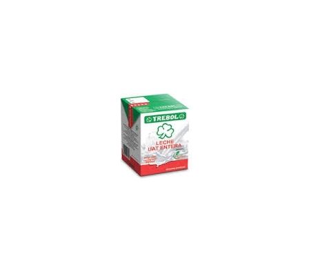 TREBOL LECHE ENTERA  UAT SQUARE 1/2 LIT.