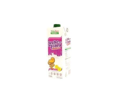 TREBOL LECHE UAT SQUARE DESC. 1LT C/ FIBRA