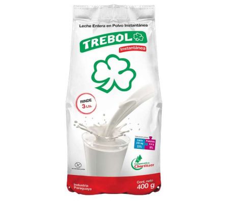 LECHE E/POLVO INSTANTANEO 500 GR. TREBOL