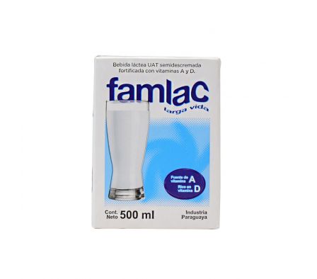 FAMLAC LECHE LARGA VIDA 500CC