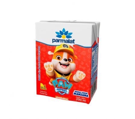 JUGO PARMALAT MANZANA TETRAPAK 200ML