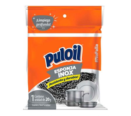 ESPONJA PULOIL RULO INOX 1 UNI