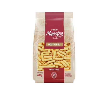 PASTAS MAESTRA MOSTACHOLI 400 GR