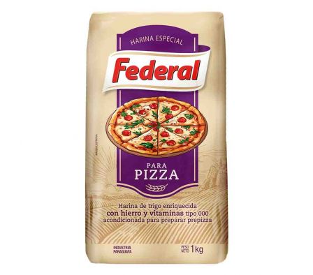 HARINA FEDERAL P/PIZZA 1KG