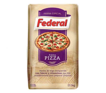HARINA FEDERAL P/PIZZA 5 K