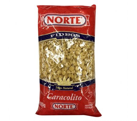 FIDEOS NORTE  CARACOLITO 400 GR