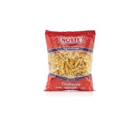 FIDEOS NORTE TIRABUZON 400 GR