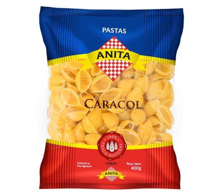 FIDEOS ANITA CARACOL 400 GR