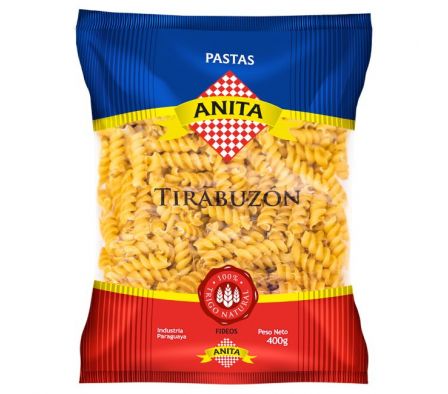 FIDEOS ANITA TIRABUZON 400 GR