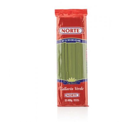 FIDEOS NORTE TALLARIN VERDE 400 GR