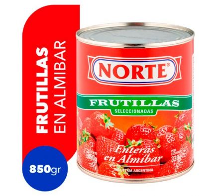 NORTE FRUTILLA EN CONSERVA 6*850gr