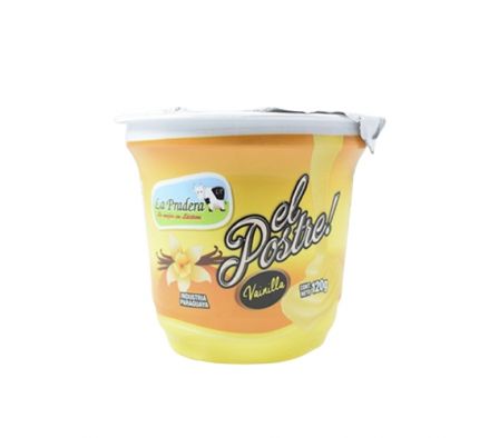 LA PRADERA POSTRE CREMOSO VAINILLA POT 120GR