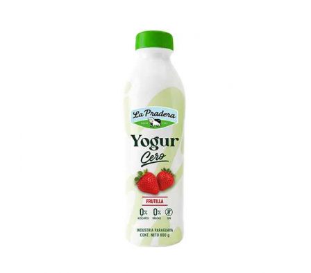 LA PRADERA YOGURTH DIET. BOT. FRUTILLA 800 GR.