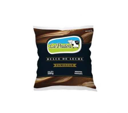 DULCE DE LECHE LA PRADERA FAMILIAR SACHET 500GR