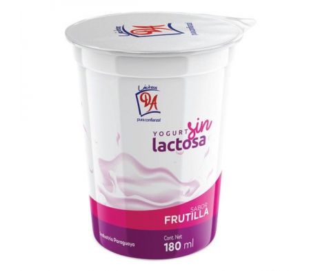YOGHURT DESCR. DOÑA ANGELA  S/LACT. FRUTILLA 180GR