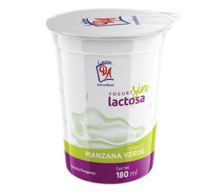 YOGHURT DESC. D.ANGELA  S/LACT.MANZANA VERDE 180GR