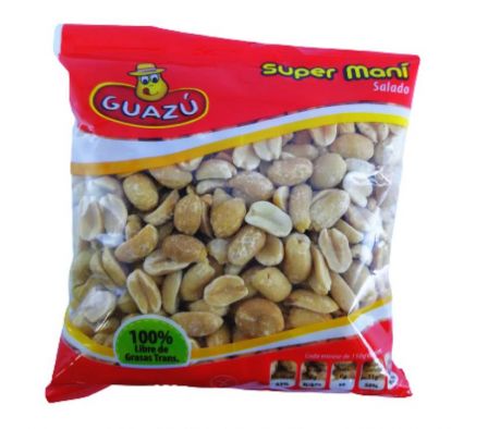 MANI SALADO GUAZU  T/GIGANTE  150 GR