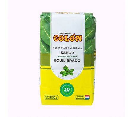 YERBA MATE COLON SABOR EQUILIBRADO DE 500GR