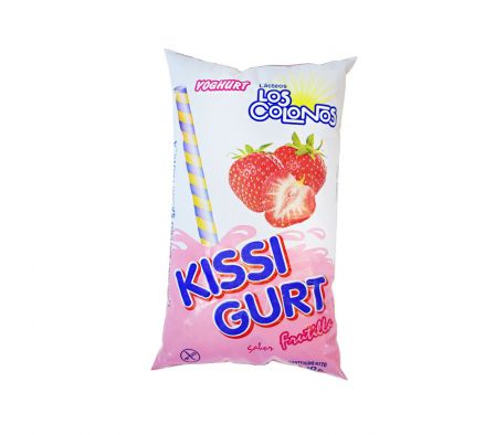 LOS COLONOS KISSI GURT YOGHURT  FRUTILLA 1000 ML.