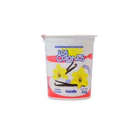YOGHURT ENTERO SAB/VAINILLA 350 GR