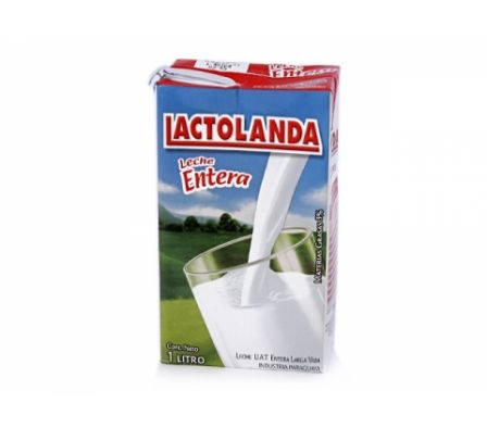 LECHE LACTOLANDA ENTERA 1L