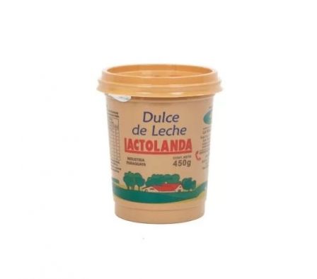 DULCE DE LECHE LACTOLANDA POTE 470GR