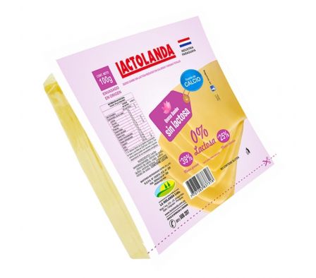 QUESO LACTOLANDA DANBO SIN LACTOSA FETEADO 100GR.