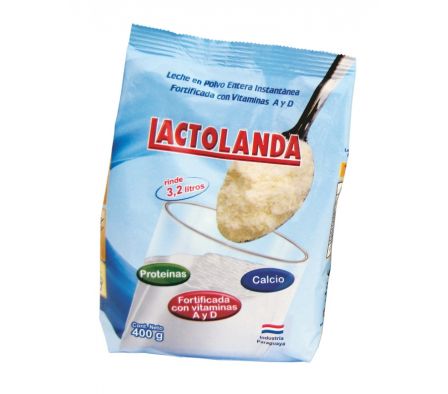 LECHE EN POLVO LACTOLANDA ENTERA 400GR