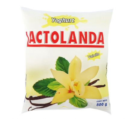 YOGUR LACTOLANDA VAINILLA SACHET 500GR.