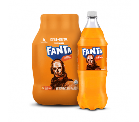 PACK FANTA NARANJA 1LITRO