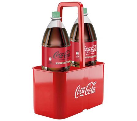 CANASTILLOS COCA COLA X2  