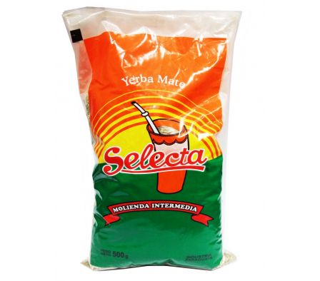  YERBA  SELECTA INTERMEDIA BOLSA 500 GR