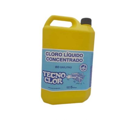 TECNOCLOR CLORO LIQUIDO 5LTS