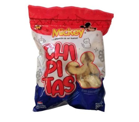 CHIPITAS MICKEY  200GR.