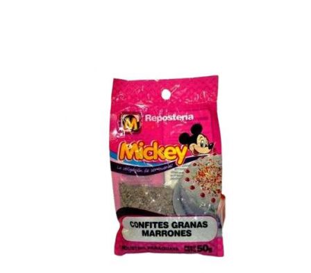 GRANAS MARRONES MICKEY X 50GR.